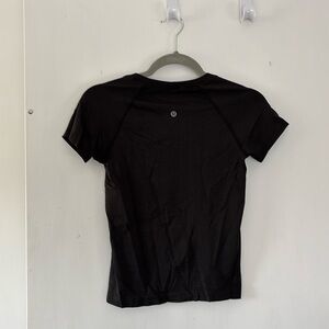 Lululemon Black Swiftly Tech Short-Sleeve Shirt
